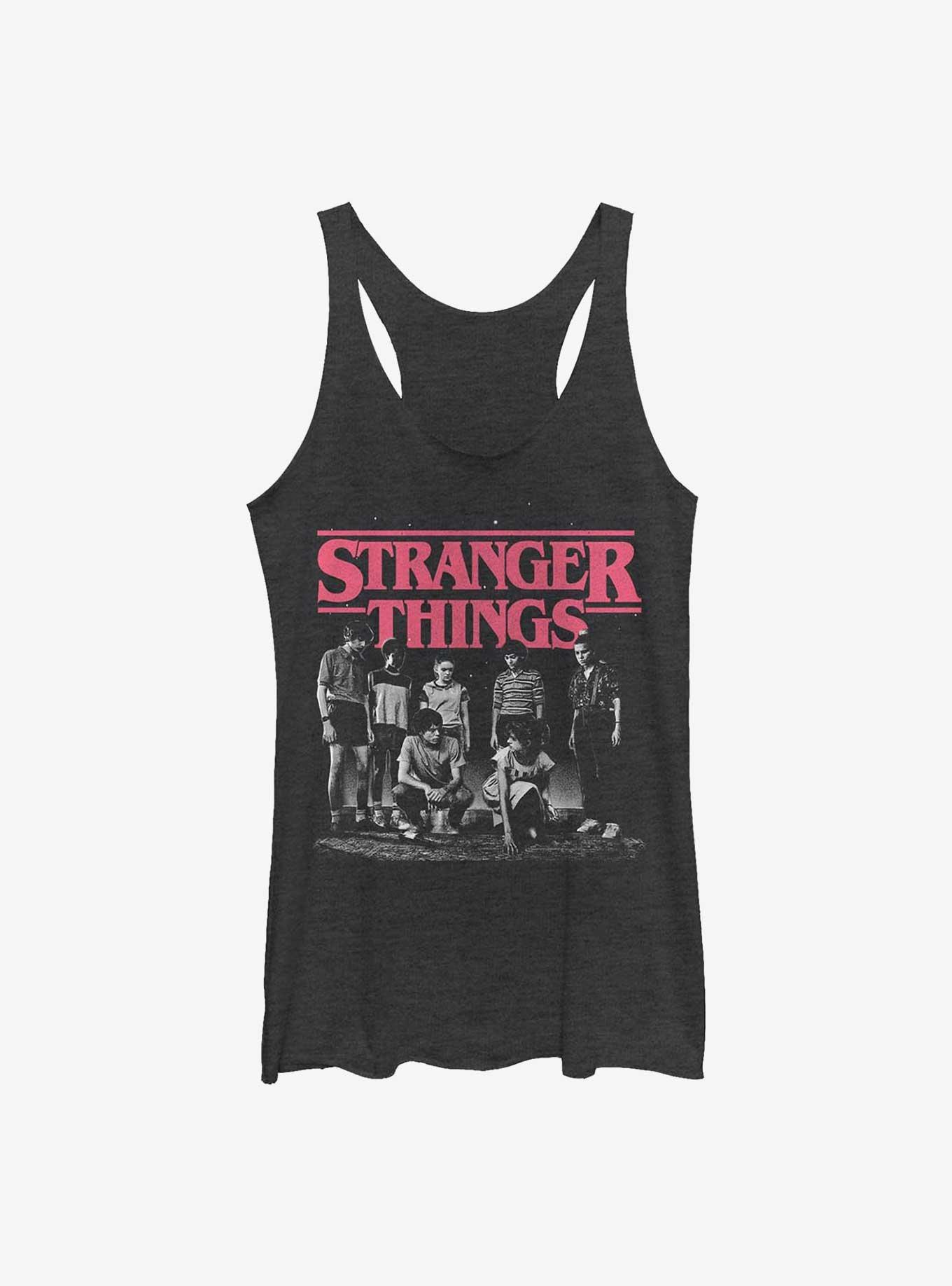 Stranger Things Stranger Monochromatic Group Womens Tank Top, , hi-res