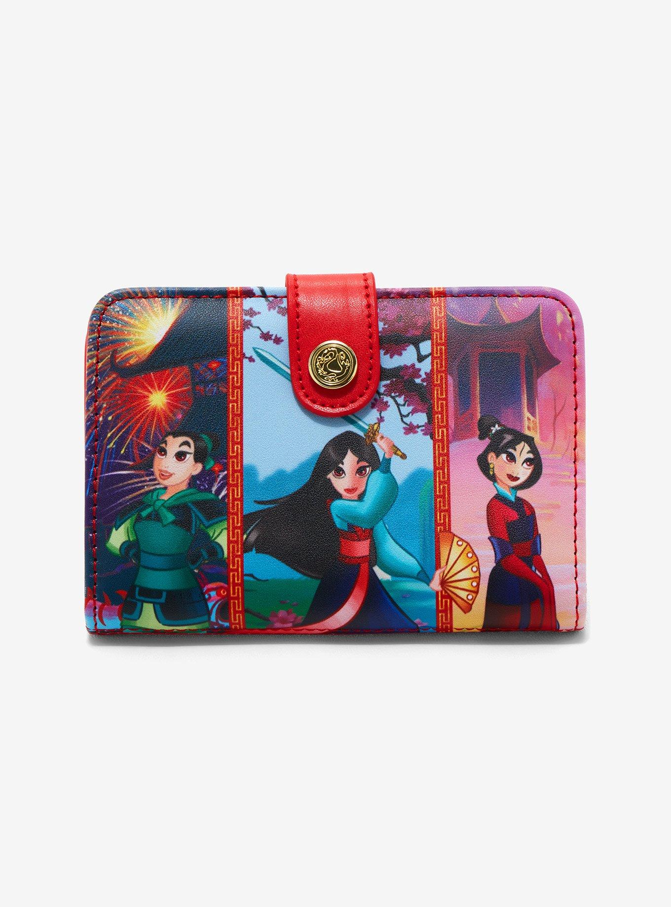 Loungefly Disney Mulan Outfits Small Wallet - BoxLunch Exclusive