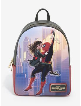 Plus Size Loungefly Marvel Spider-Man: No Way Home MJ & Spider-Man Mini Backpack - BoxLunch Exclusive, , hi-res