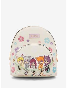 Fruits Basket Floral Chibi Characters Mini Backpack - BoxLunch Exclusive, , hi-res