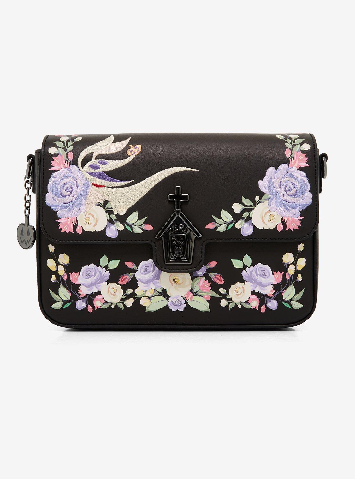 Loungefly Disney Fox and Hound Floral Crossbody Bag: Handbags