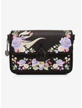 Plus Size Loungefly Disney The Nightmare Before Christmas Floral Zero Crossbody Bag - BoxLunch Exclusive, , hi-res