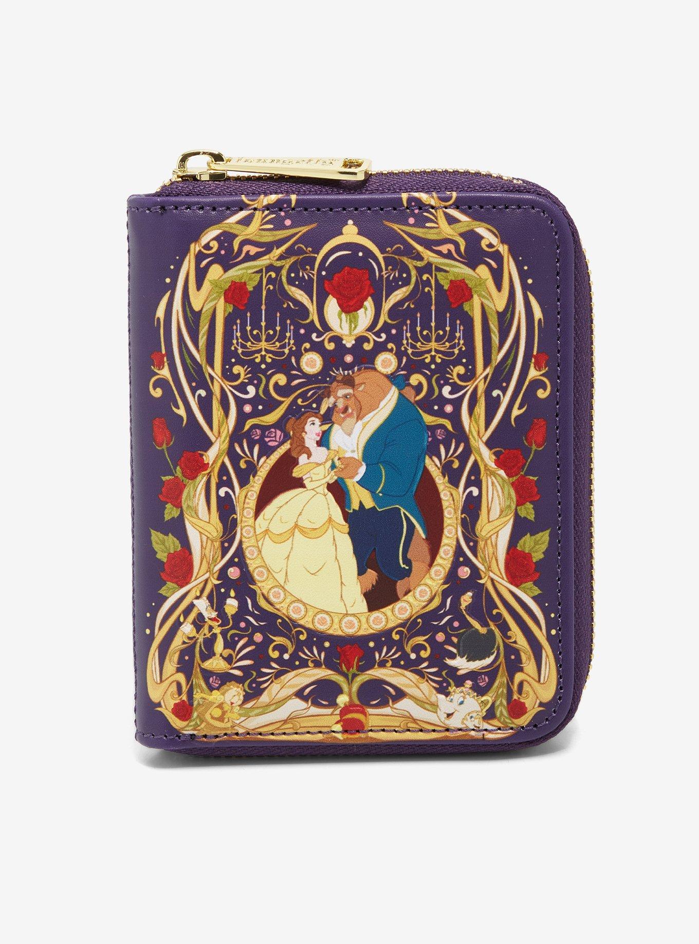 Loungefly Disney Sleeping Beauty Maleficent Transformation Small Zip Wallet  - BoxLunch Exclusive