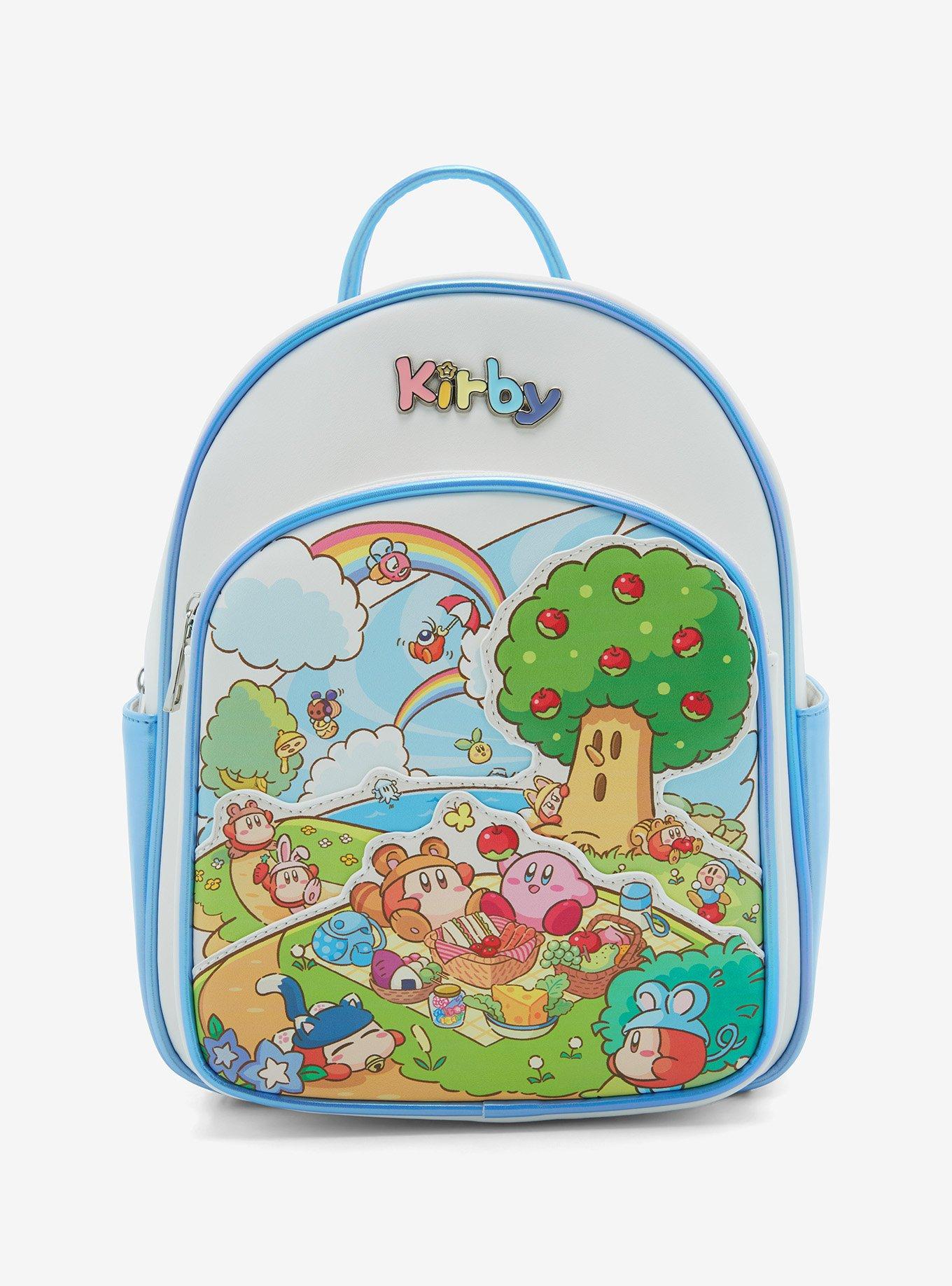 Kirby Backpack with Lunch Box Butterfly Heat Insulated Lunchbox