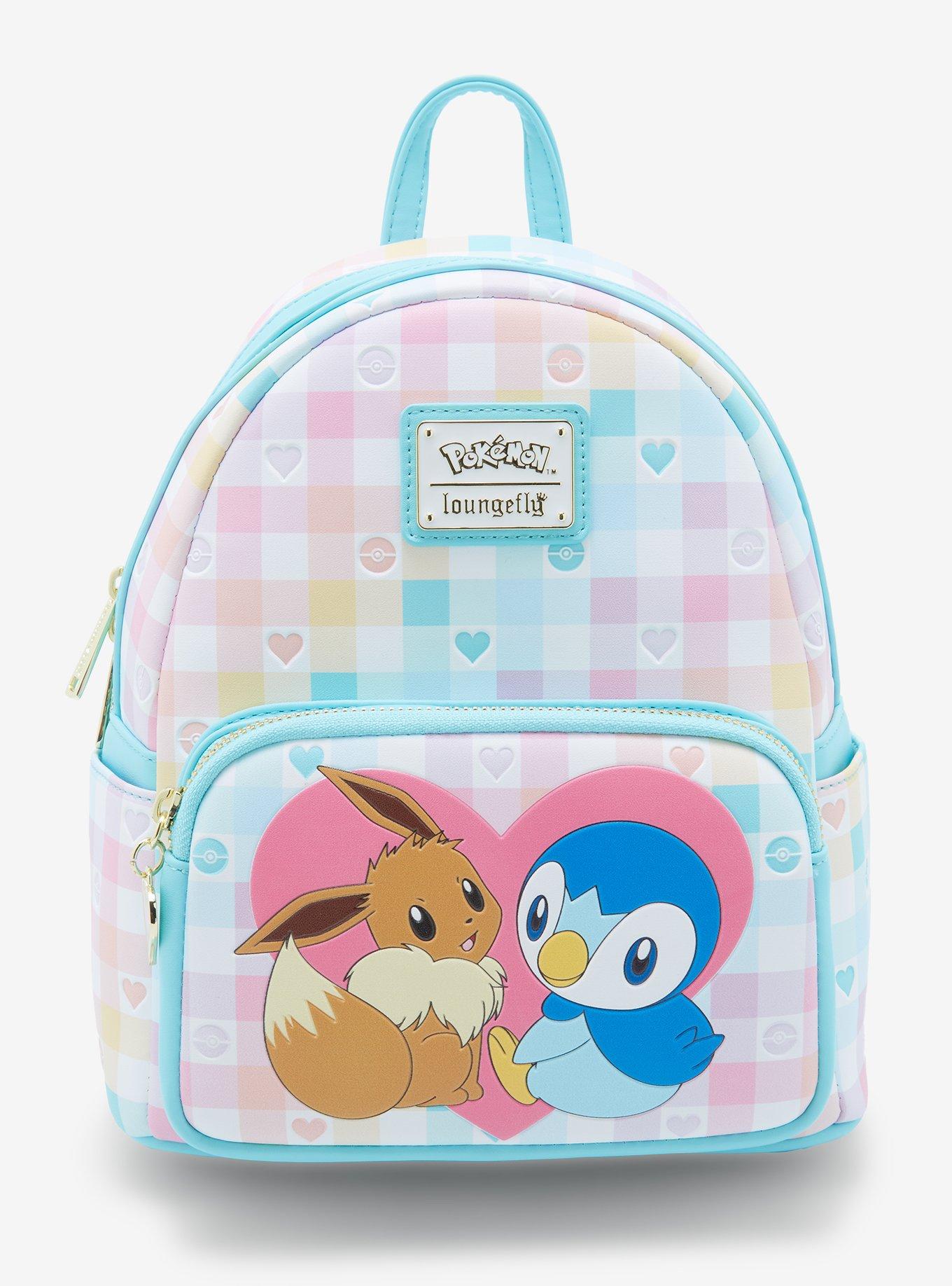 Loungefly Pokémon Eevee and Piplup Besties Mini Backpack