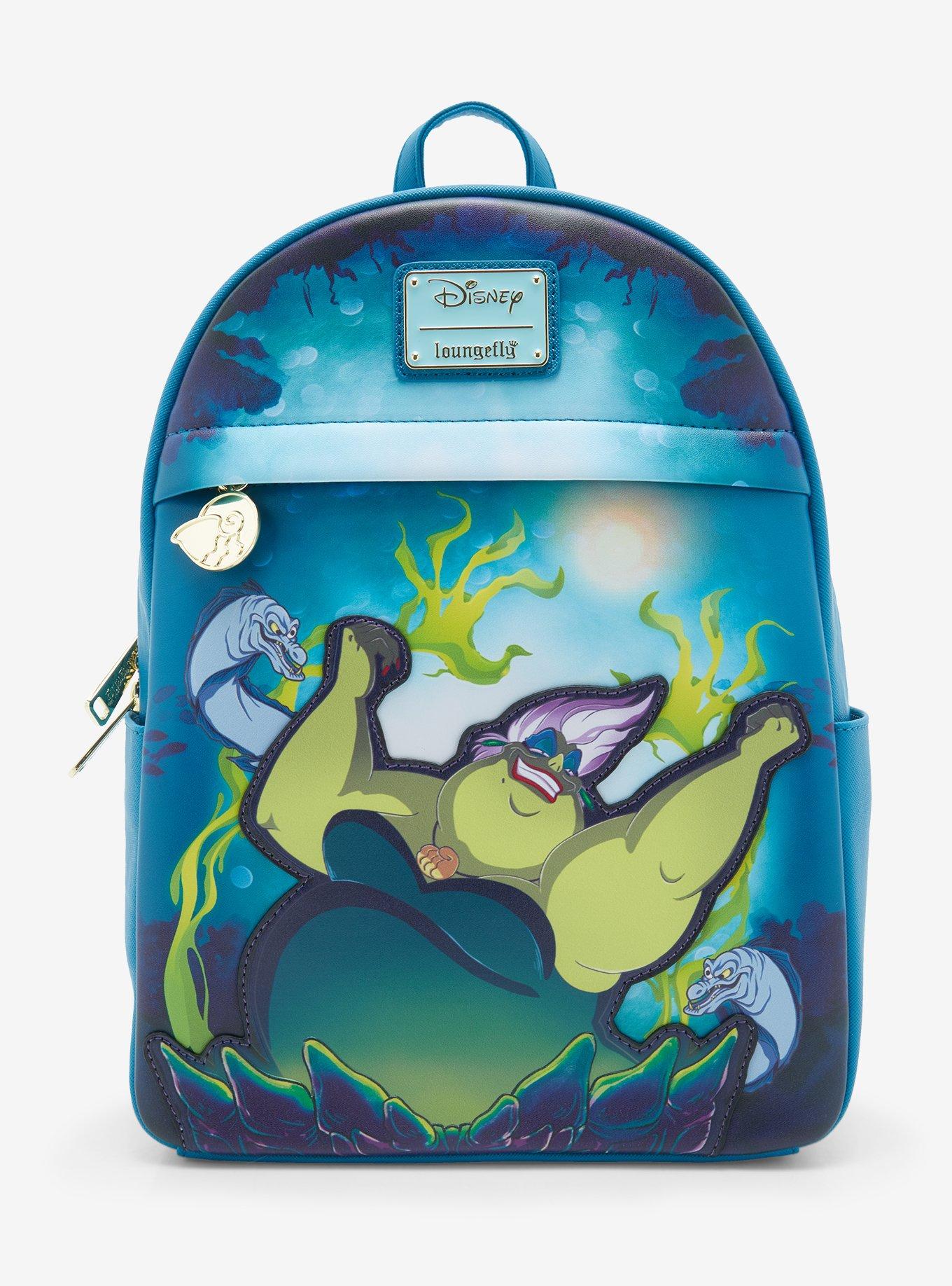 Loungefly Disney The Little Mermaid Ursula Floral Mini Backpack