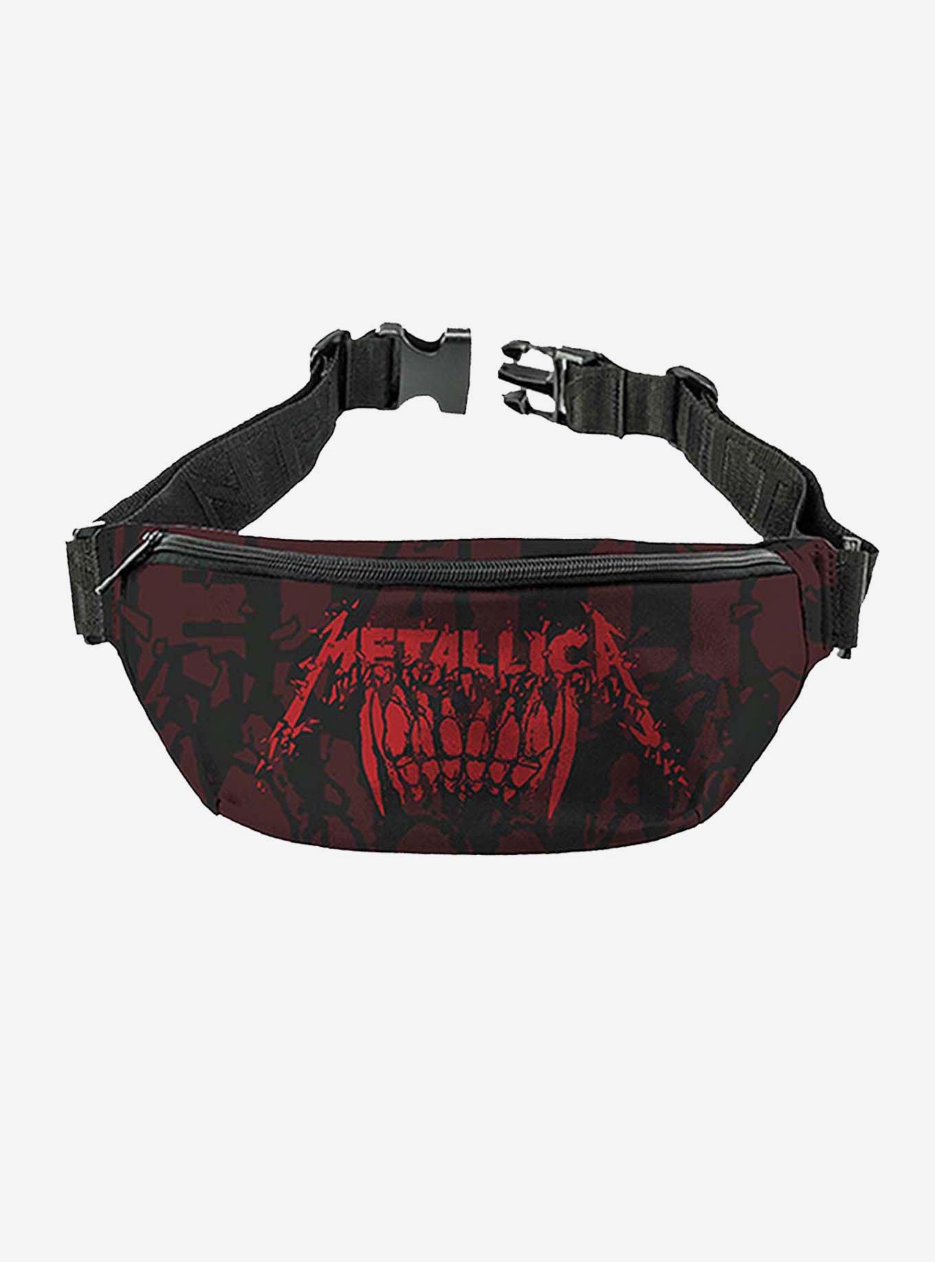 Rocksax Metallica Teeth Fanny Pack, , hi-res