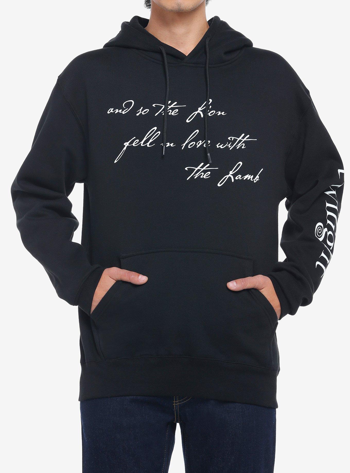 The Twilight Saga Lion & Lamb Quote Hoodie, BLACK, hi-res