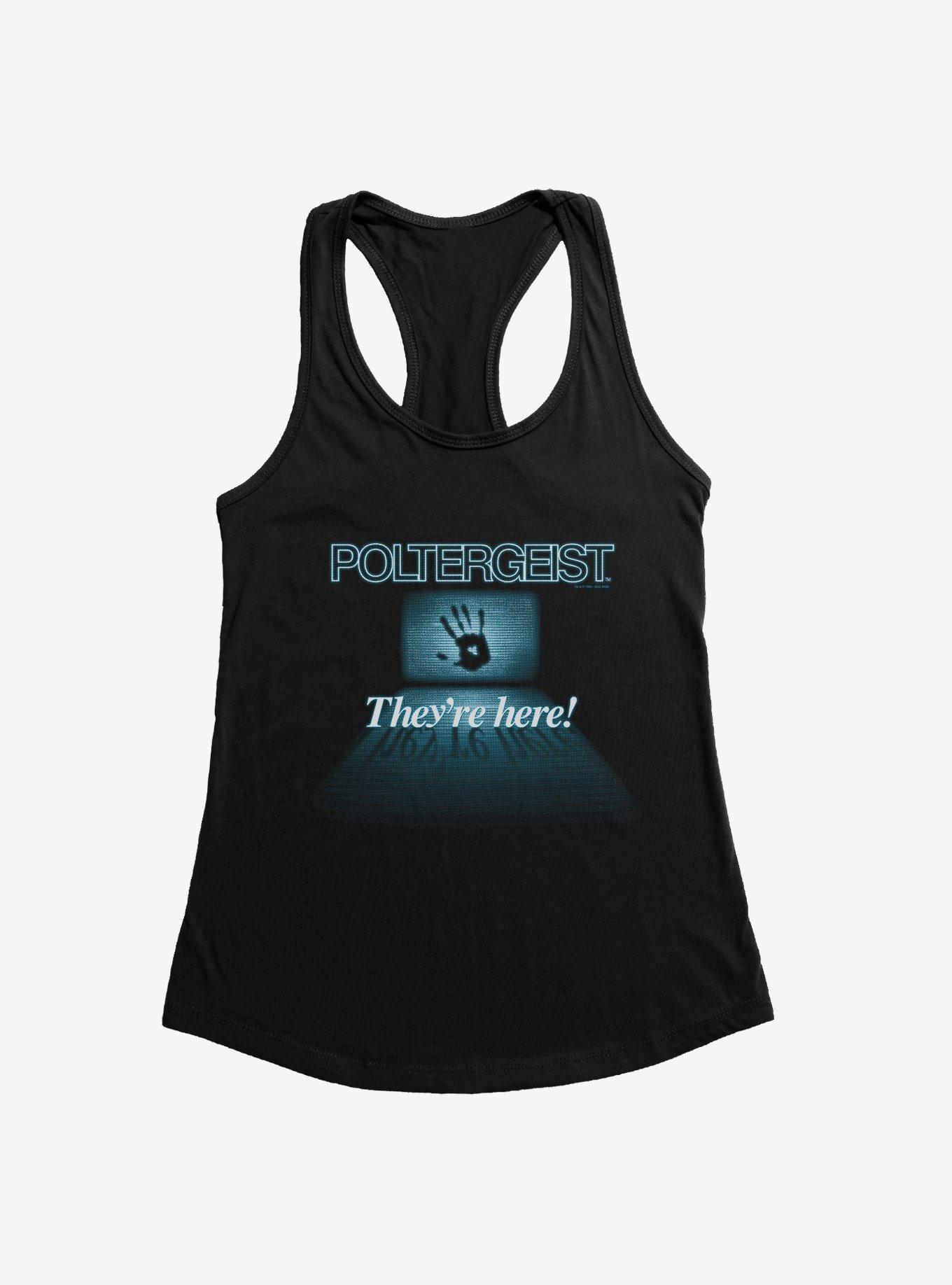 Poltergeist They're Here! Womens Tank Top, BLACK, hi-res