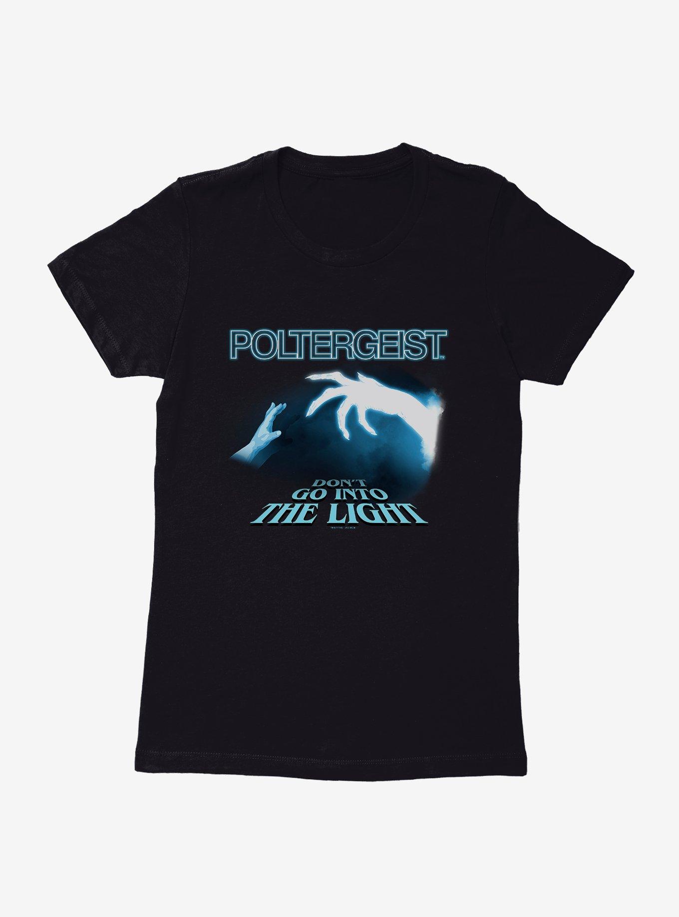 Poltergeist Don't Go Into The Light Womens T-Shirt, BLACK, hi-res