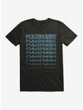Poltergeist Layered Logo T-Shirt, BLACK, hi-res