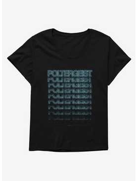 Poltergeist Layered Logo Womens T-Shirt Plus Size, , hi-res