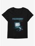 Poltergeist They're Here? Womens T-Shirt Plus Size, BLACK, hi-res