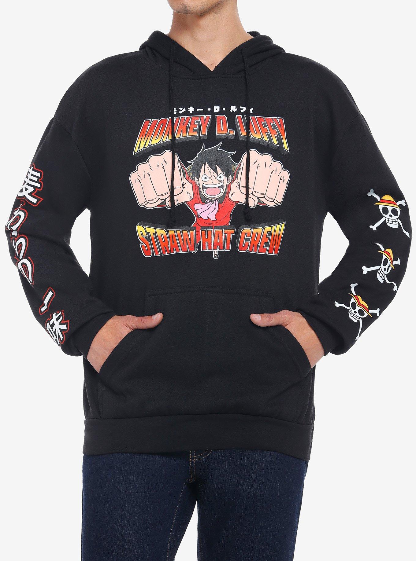 Hot topic anime on sale hoodies