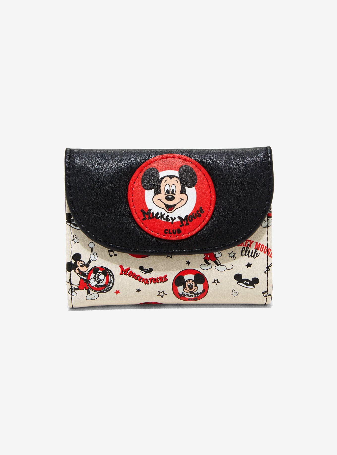 Her Universe Disney100 Mickey Mouse Club Vintage Mini Flap Wallet
