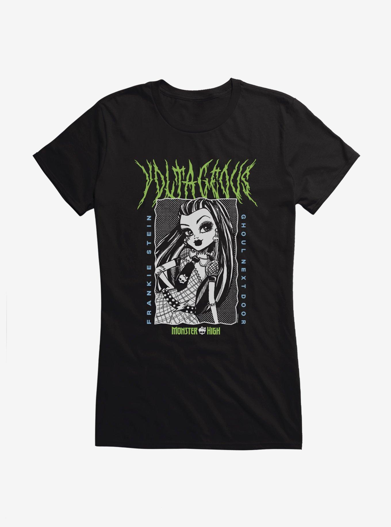 Monster High Voltageous Frankie Stein Girls T-Shirt, BLACK, hi-res