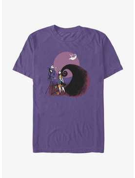 Disney The Nightmare Before Christmas Jack & Sally Spiral Mountain T-Shirt, , hi-res