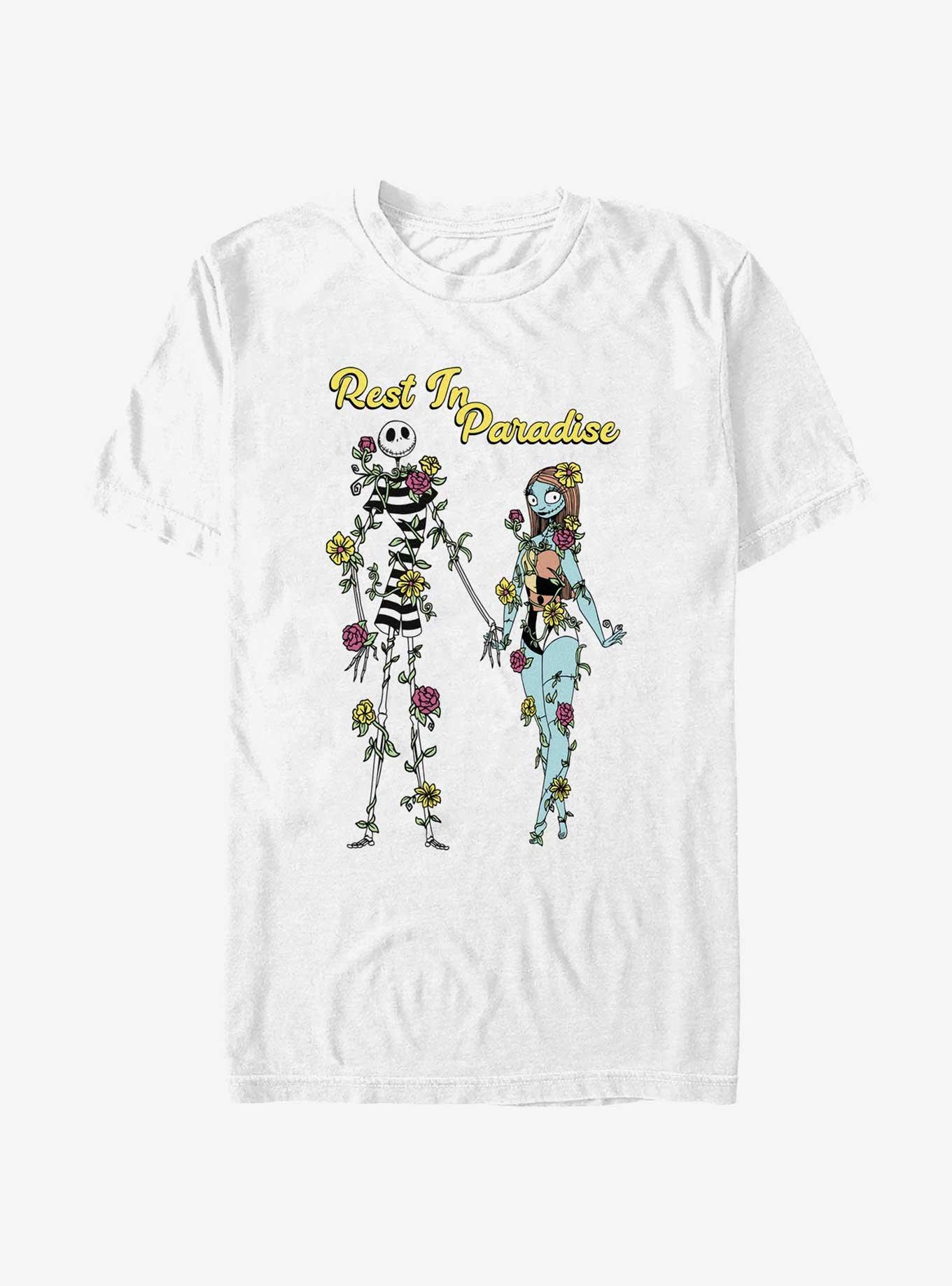 Disney The Nightmare Before Christmas Rest In Paradise T-Shirt, WHITE, hi-res
