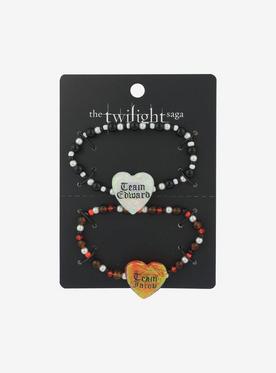 Twilight Team Edward & Team Jacob Best Friend Bracelet Set