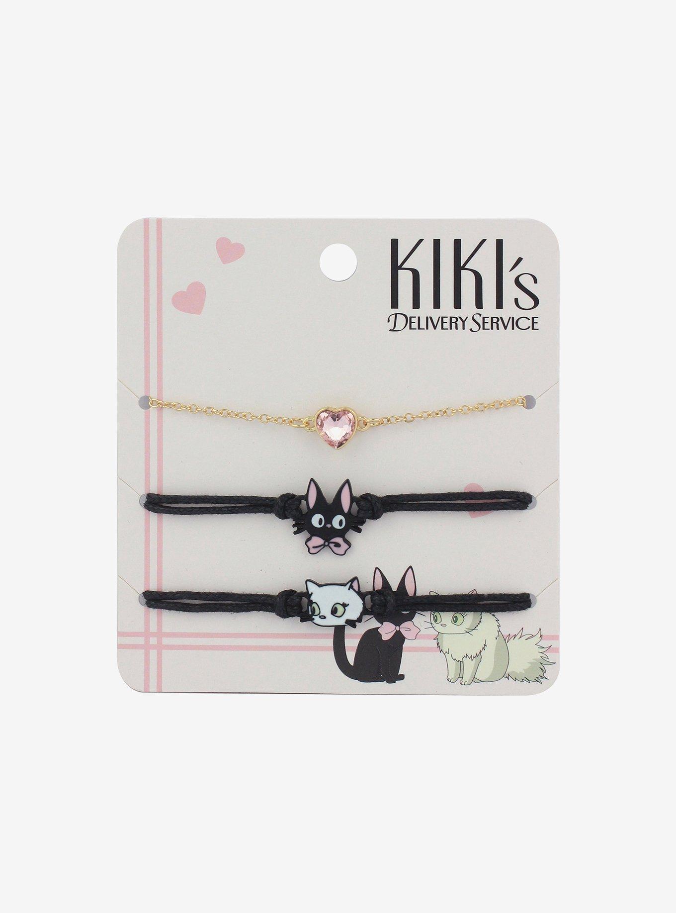 Her Universe Studio Ghibli Kiki's Delivery Service Jiji & Lily Bracelet Set, , hi-res