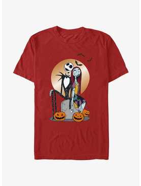 Disney The Nightmare Before Christmas Jack & Sally Moon T-Shirt, , hi-res