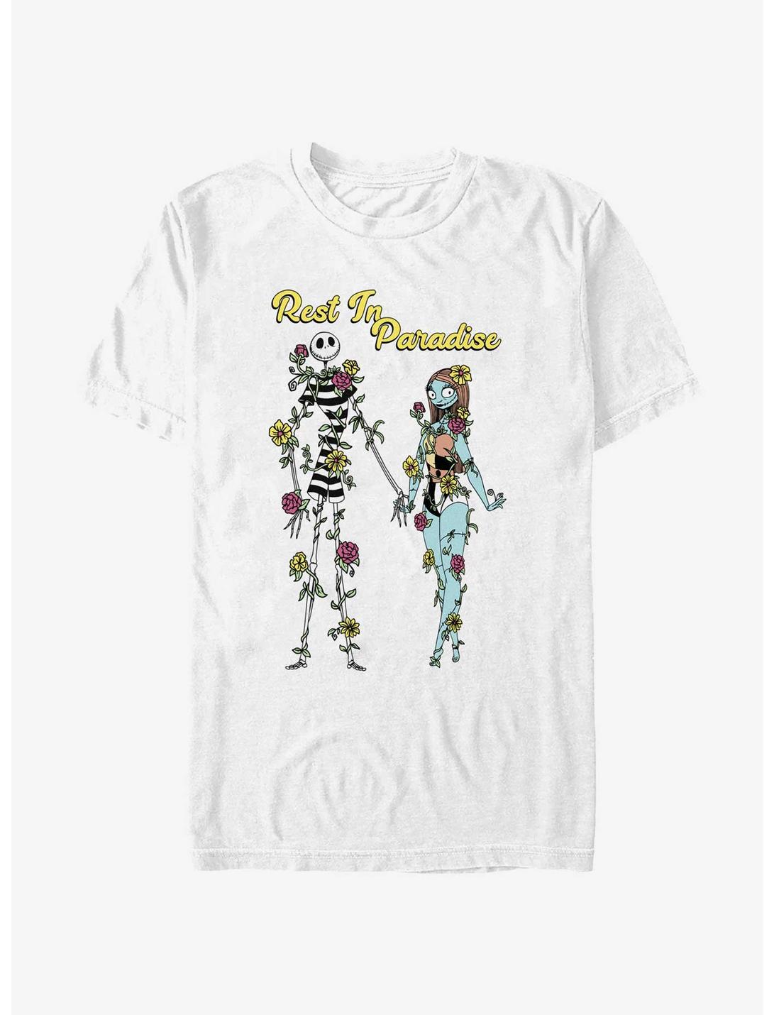 Disney The Nightmare Before Christmas Rest In Paradise T-Shirt, WHITE, hi-res