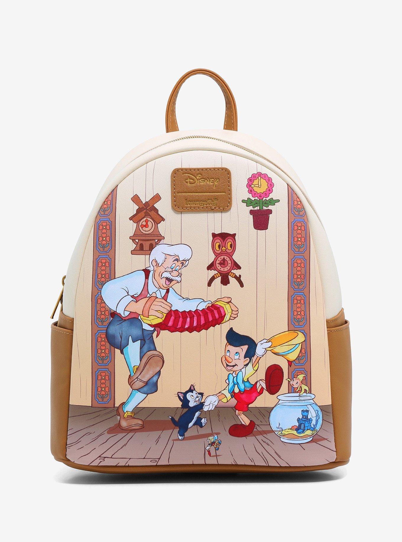 Loungefly Disney Pinocchio Dancing Mini Backpack, , hi-res