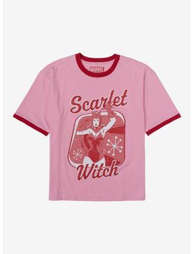 Plus Size Marvel Scarlet Witch Retro Ringer T-Shirt - BoxLunch Exclusive, , hi-res