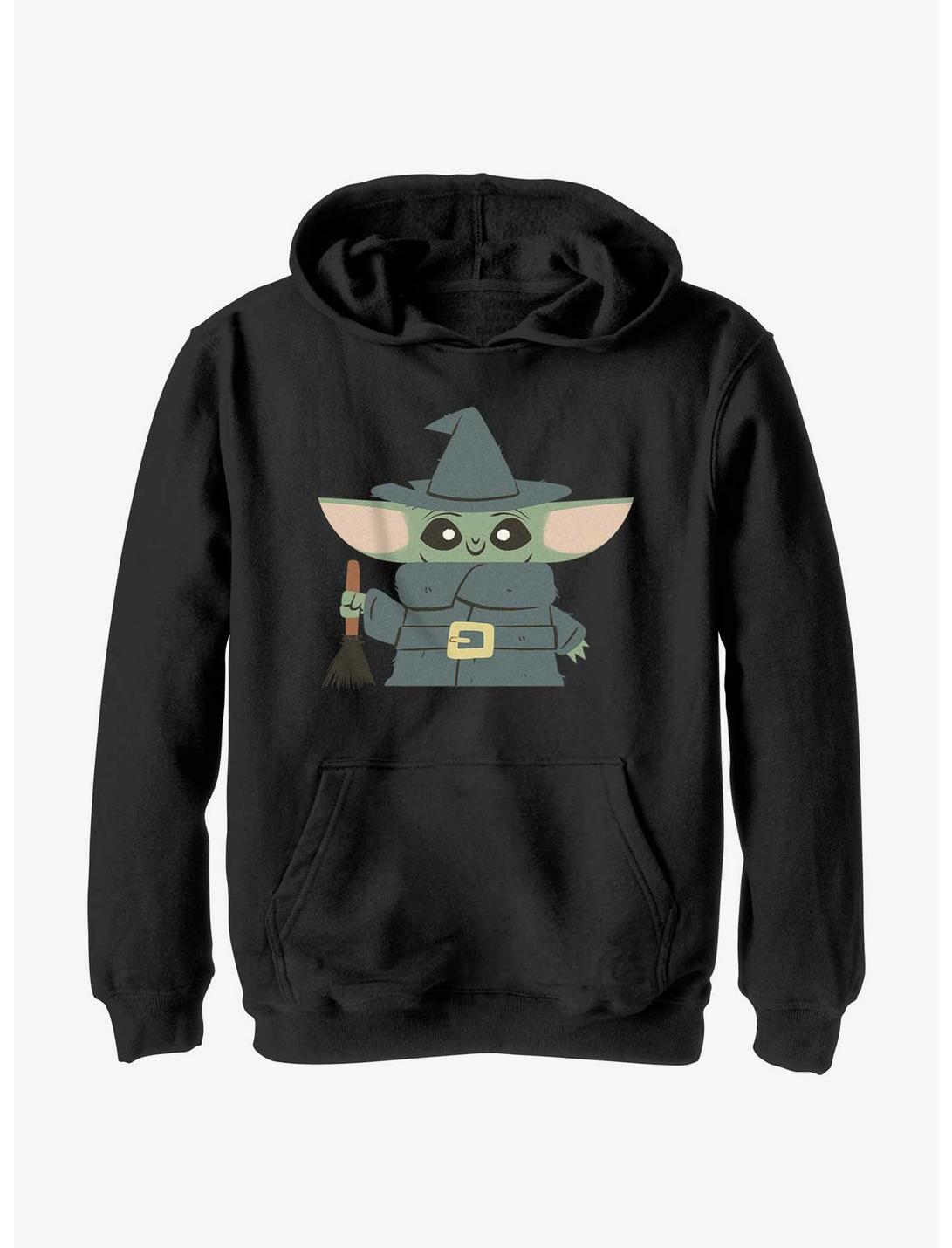 Star Wars The Mandalorian The Child Witch Youth Hoodie, BLACK, hi-res