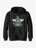 Star Wars The Mandalorian The Child Witch Youth Hoodie, BLACK, hi-res