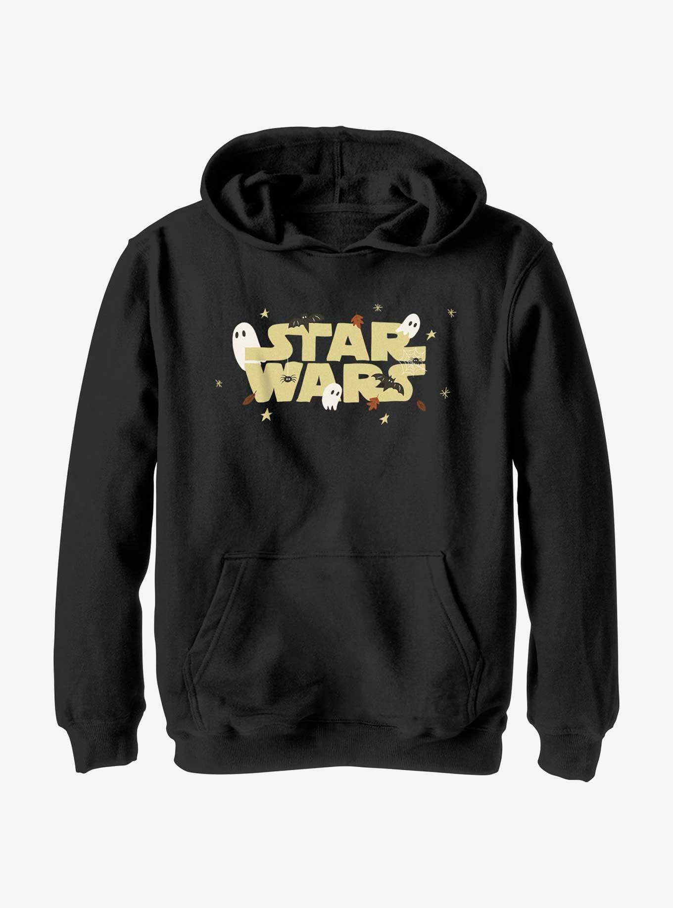 Star Wars Spooky Logo Youth Hoodie, , hi-res