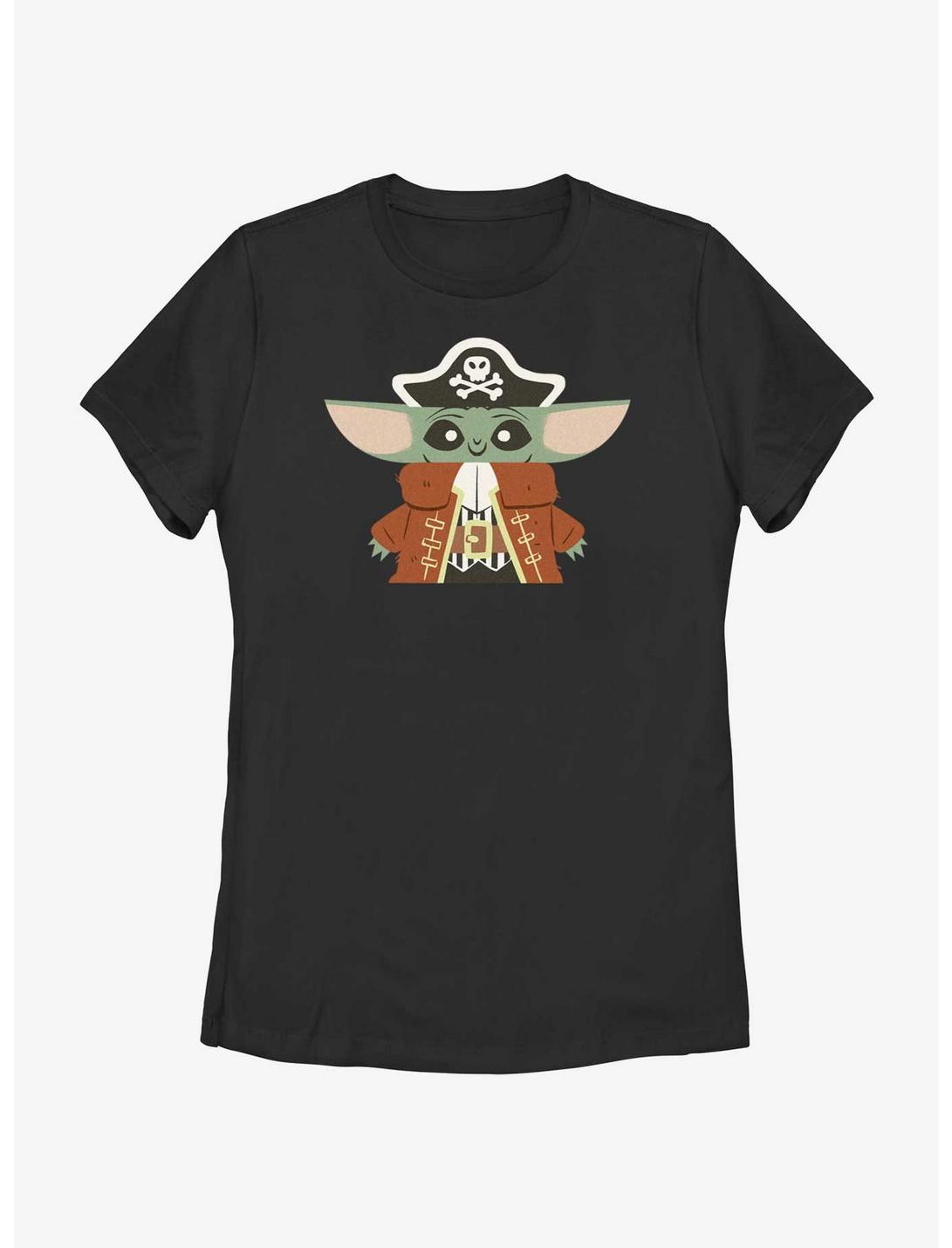 Star Wars The Mandalorian The Pirate Child Womens T-Shirt, BLACK, hi-res