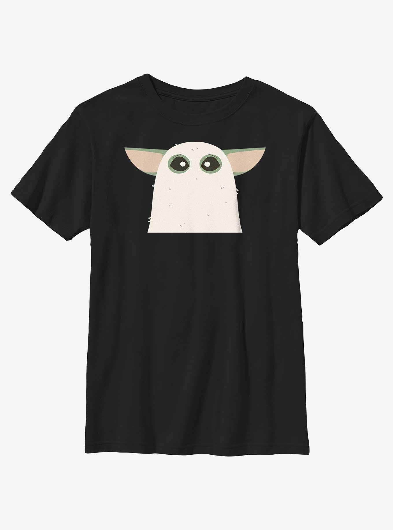 Star Wars The Mandalorian The Ghost Child Youth T-Shirt, BLACK, hi-res