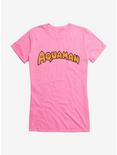DC Comics Aquaman Vintage Silver Age Logo Girls T-Shirt, , hi-res