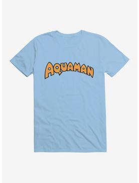 Plus Size DC Comics Aquaman Vintage Silver Age Logo T-Shirt, , hi-res