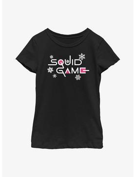 Squid Game Holiday Style Logo Youth Girls T-Shirt, , hi-res