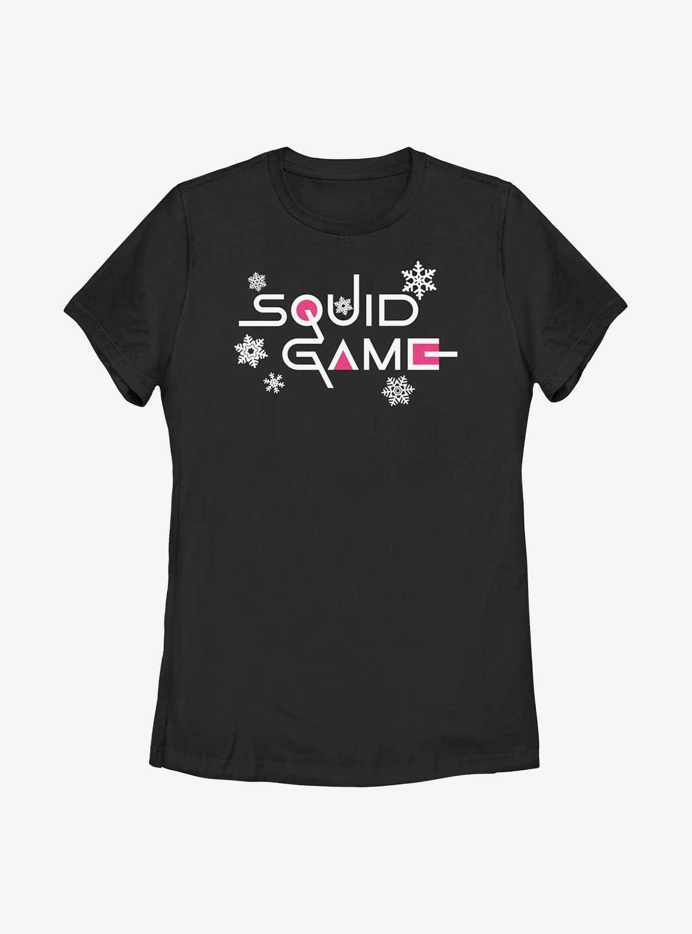 Squid Game Holiday Style Logo Womens T-Shirt, , hi-res