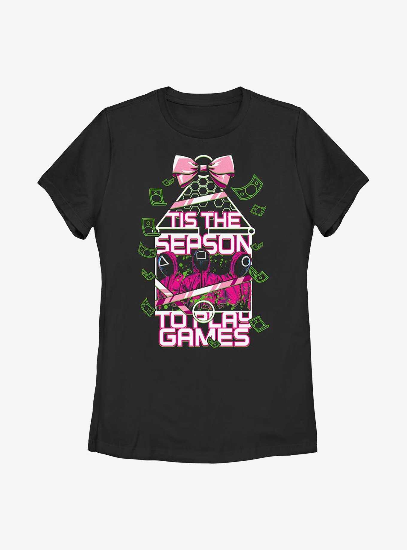 Squid Game Tis The Season To Play Games Womens T-Shirt, , hi-res