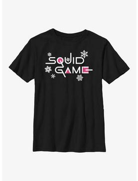 Squid Game Holiday Style Logo Youth T-Shirt, , hi-res