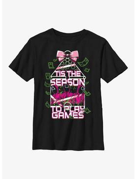 Squid Game Tis The Season To Play Games Youth T-Shirt, , hi-res