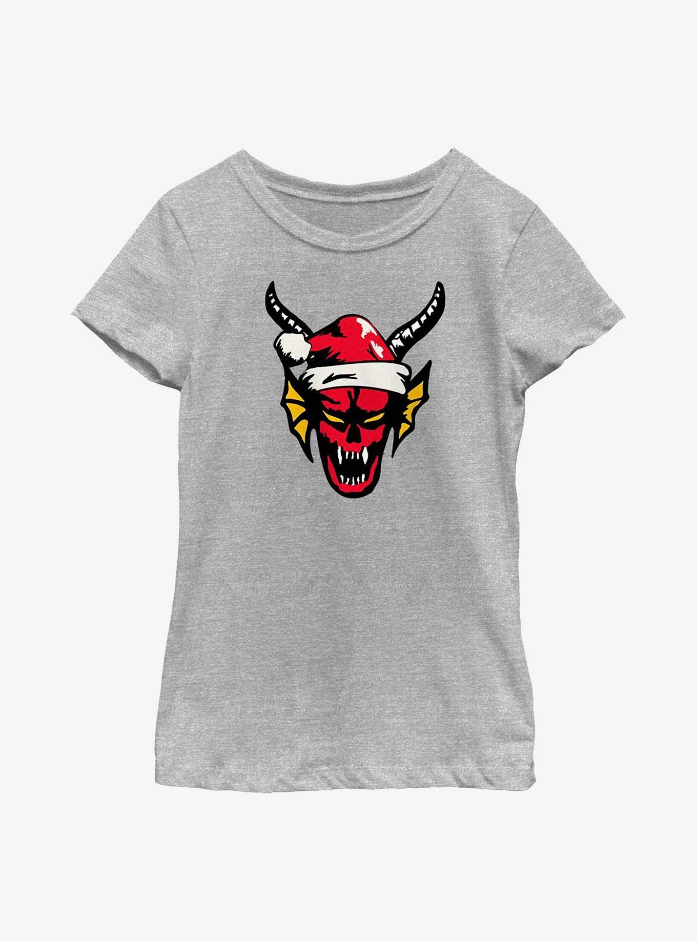 Stranger Things Christmas Hellfire Club Youth Girls T-Shirt, , hi-res