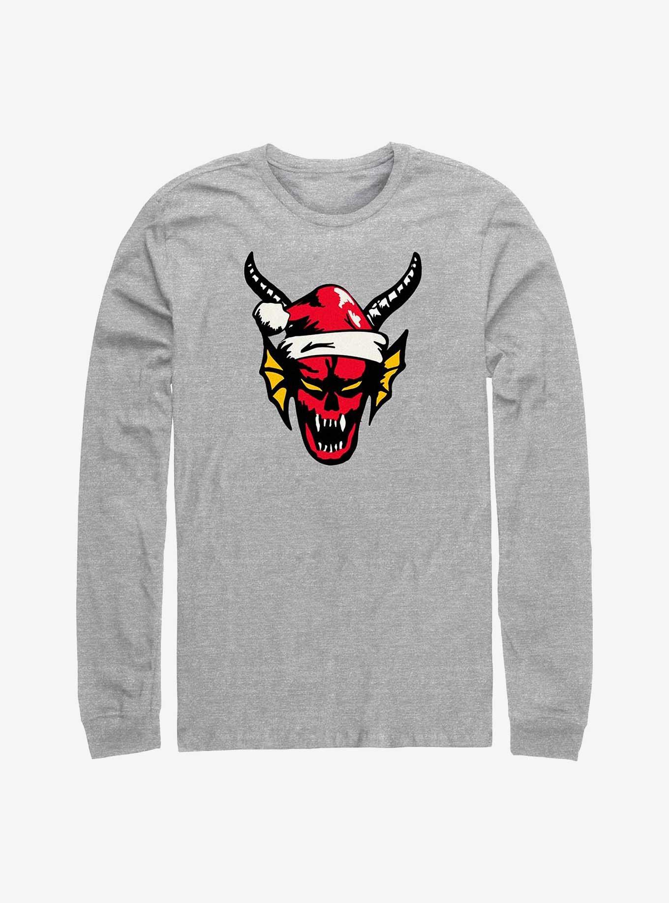 Stranger Things Christmas Hellfire Club Long-Sleeve T-Shirt, , hi-res