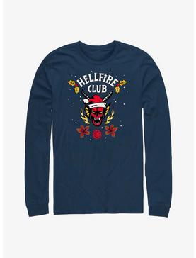 Stranger Things Holiday Style Hellfire Club Long-Sleeve T-Shirt, , hi-res