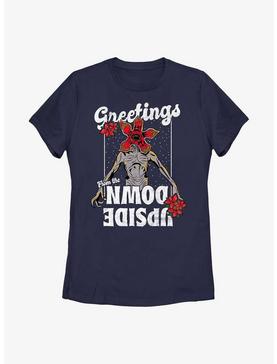 Stranger Things Demogorgon Season's Greetings Womens T-Shirt, , hi-res