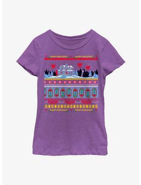 Stranger Things Creel House Ugly Sweater Youth Girls T-Shirt, , hi-res
