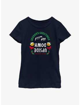 Stranger Things Greetings From The Upside Down Youth Girls T-Shirt, , hi-res