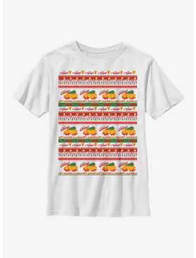 Stranger Things Surfer Boy Pizza Ugly Sweater Youth T-Shirt, , hi-res