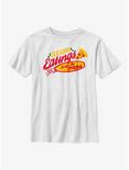 Stranger Things Season's Eatings Surfer Boy Pizza Logo Youth T-Shirt, WHITE, hi-res
