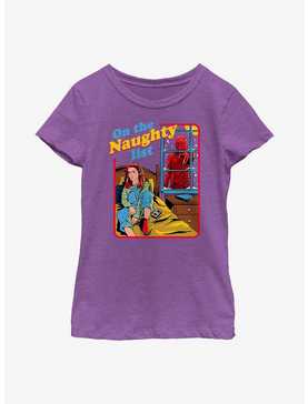 Stranger Things Max On The Naughty List Youth Girls T-Shirt, , hi-res