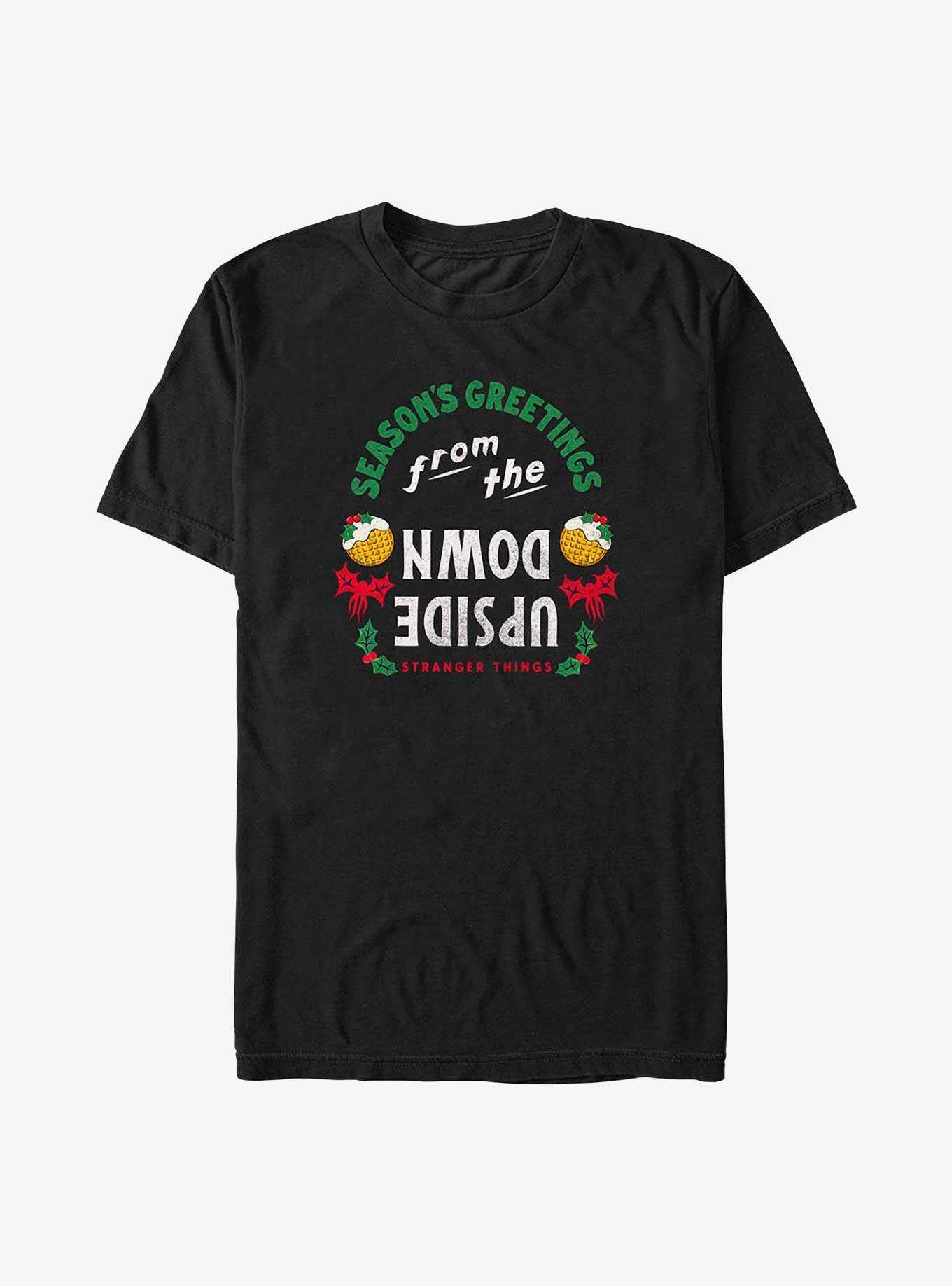 Stranger Things Greetings From The Upside Down T-Shirt, , hi-res